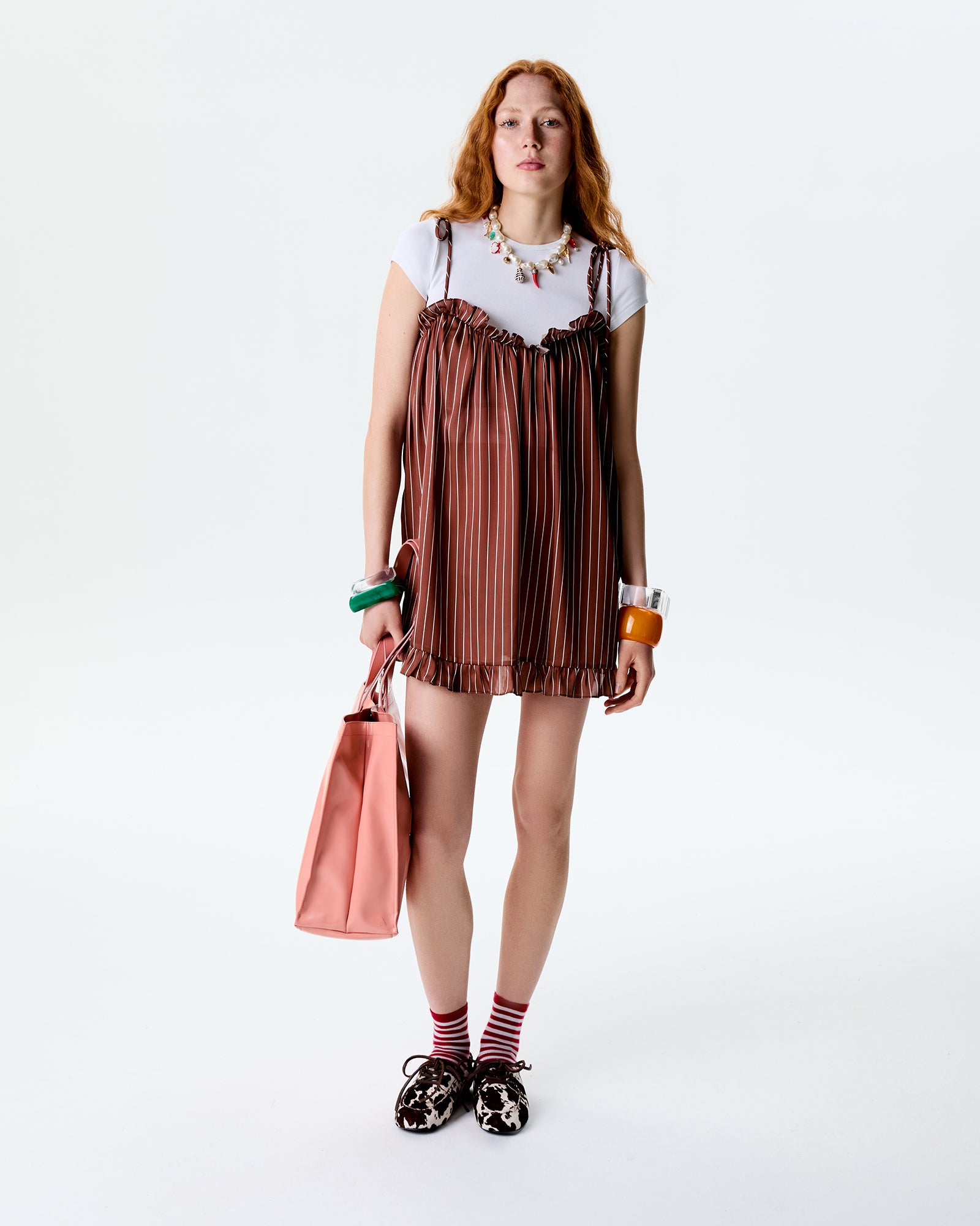 Printed Mini Dress